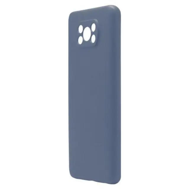 Θήκη Liquid Silicon inos Xiaomi Poco X3 NFC/ Poco X3 Pro L-Cover Μπλε Ραφ N53959