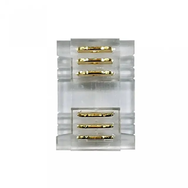 Aca Light CONNECTOR FOR COB RGB CCT STRIP 12mm WIDTH PCB 6P WITHOUT DARK SEGMENTS