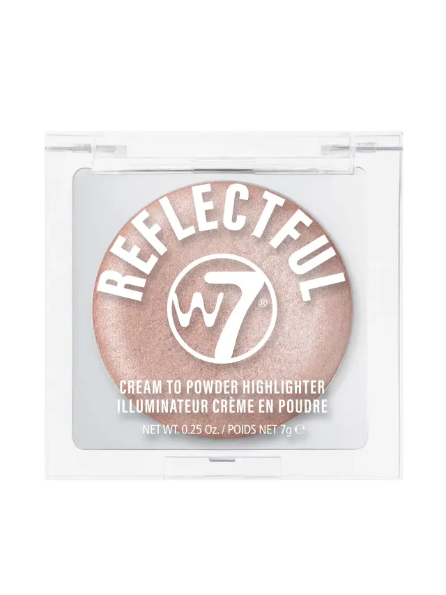Reflectful Cream To Powder Highlighter Pink Spring W7