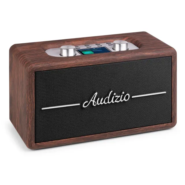 AUDIZIO TUNE60 DARK WOOD ΡΑΔΙΟΦΩΝΟ DAB+ ΣΕ ΧΡΩΜΑ ΣΚΟΥΡΟΥ ΞΥΛΟΥ