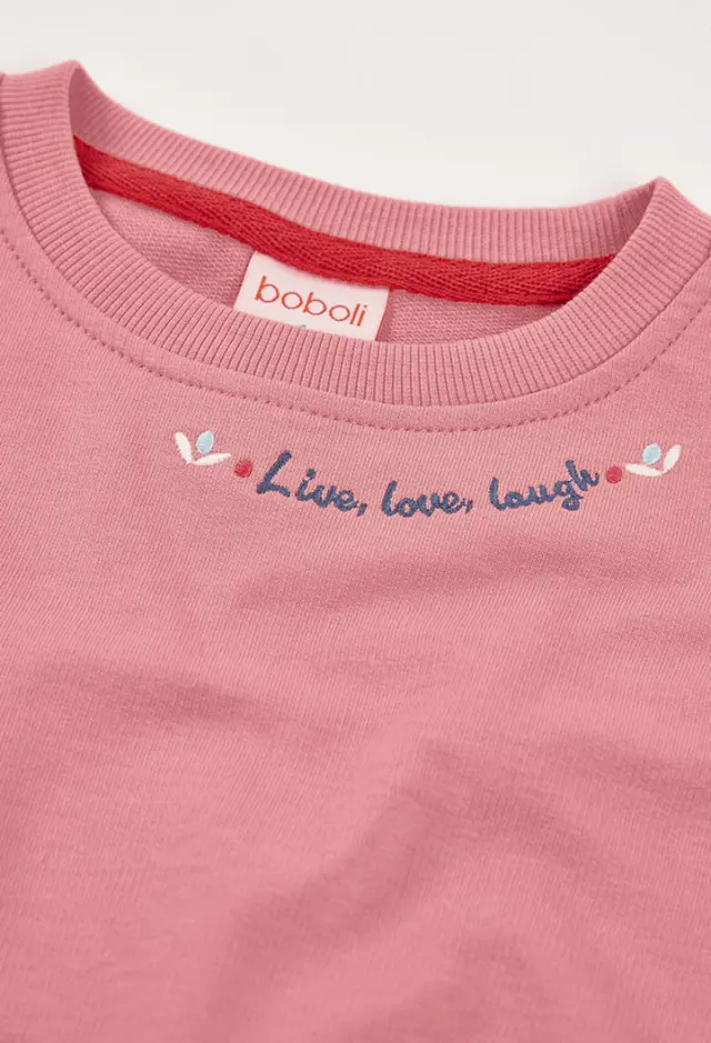 Boboli fleece sweatπουκάμισο για κορίτσι 303028-3774 3
