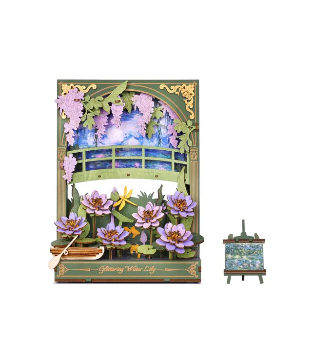 Robotime Artistic 3D Painting Glittering Water Lily TH001