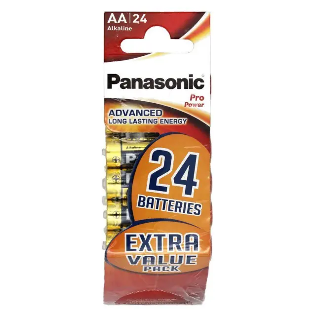 Panasonic Pro Power AA αλκαλικές μπαταρίες 1.5V 24τμχ