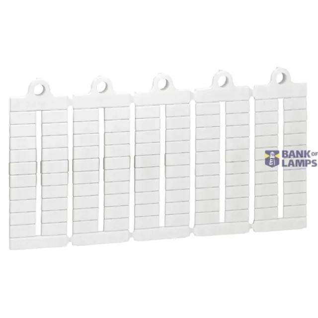 Marker label sheet Viking 3 - blank marker - for blocks pitch 5 mm