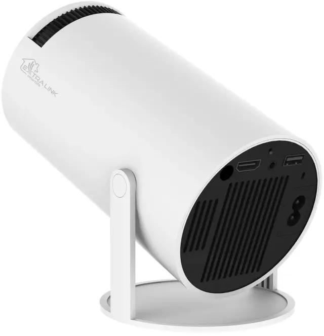 Extralink Smart Life Mini Projector LCD HD με Wi-Fi Λευκός 2