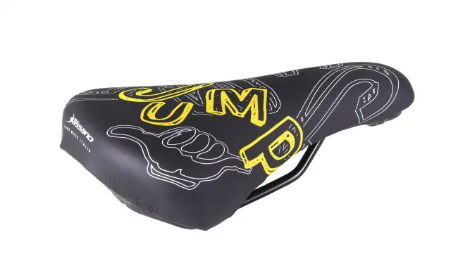 ΣΕΛΛΑ SELLE BASSANO JUMP 018 ΜΕ ΚΟΛΑΡΟ - ΜΑΥΡΟ-ΚΙΤΡΙΝΟ
