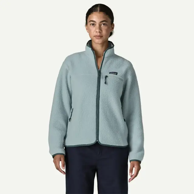 Patagonia Women's Retro Pile Fleece Jacket Virtually Blue Ζακέτα - Large