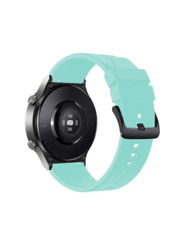 Λουράκι Σιλικόνης για Smartwatches Fits All 22mm- Light Green