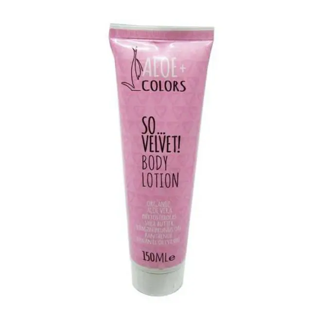 ALOE+ COLORS So Velvet Ενυδατικό Butter Σώματος με Aloe Vera & Άρωμα Πούδρα για Ξηρές Επιδερμίδες 50ml
