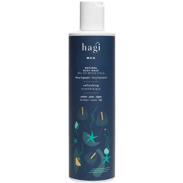 Hagi Ahoy Capitan Natural Body Wash 300ml