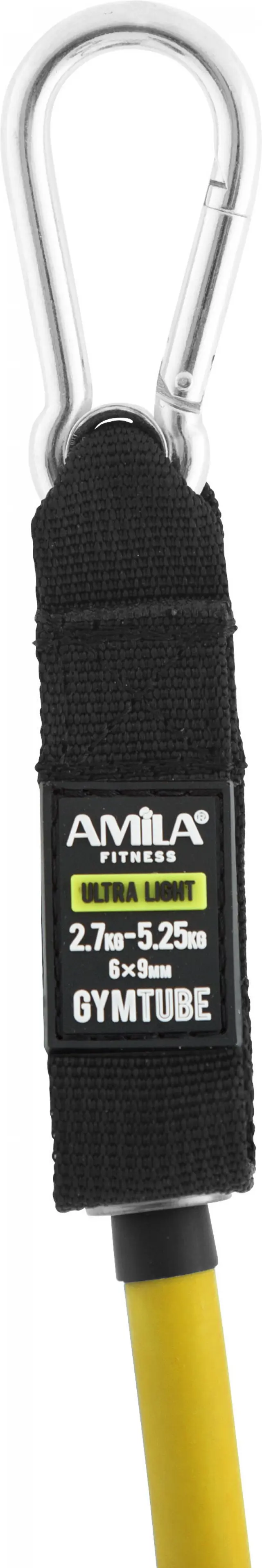 Λάστιχο Αντίστασης AMILA GymTube με Clip Ultra Light (88160) 3
