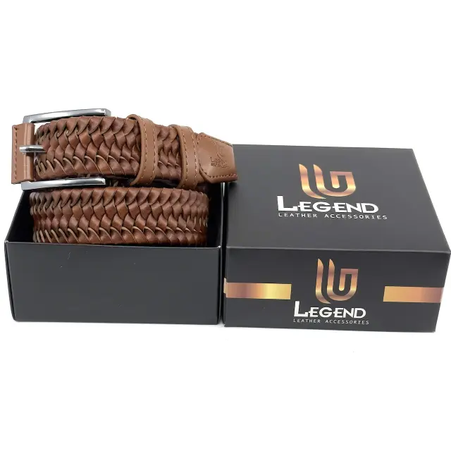 Ταμπά Camel Ελαστική Δερμάτινη Ζώνη - 155 cm 2