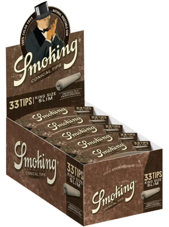 Smoking Τζιβάνα Brown KS Slim - Κωνική 2