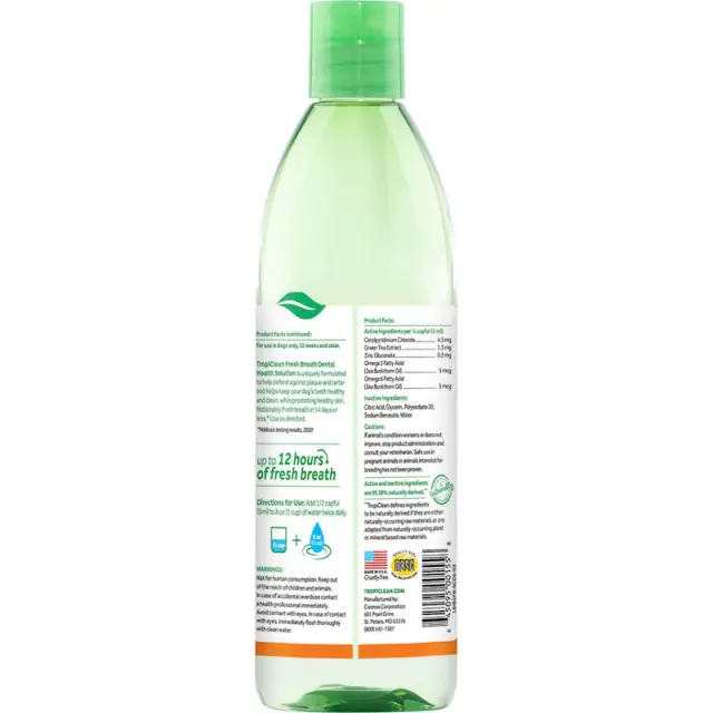 Tropiclean Dental Health Solution Skin Health Για Σκύλους 473ml Μονόχρωμο 2