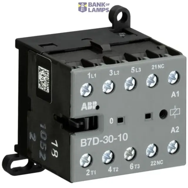B7D-30-10-05 Mini Contactor 220 ... 240 V DC - 3 NO - 0 NC - Screw Terminals