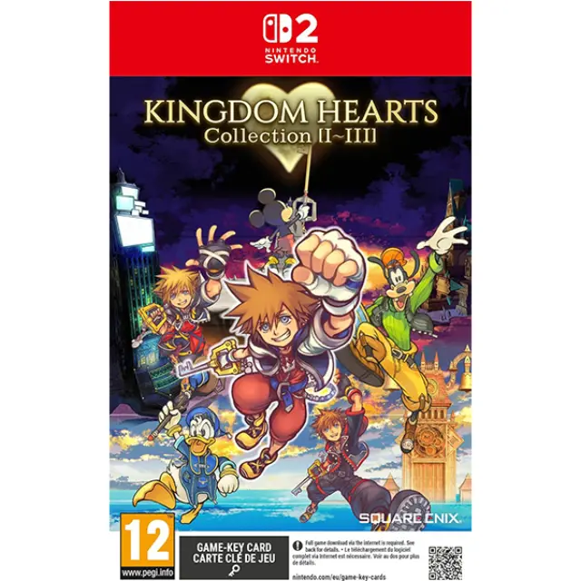 Kingdom Hearts Collection I–III Game-Key Card Nintendo Switch 2 NEW – Συλλογή Action RPG με Kingdom Hearts 1.5+2.5, 2.8 + III + Re Mind