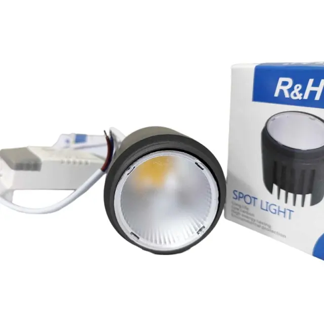 R&H LED λάμπα σποτάκι θερμός φωτισμός 10W 4000K 100-227V - Spot Light 0114051 2