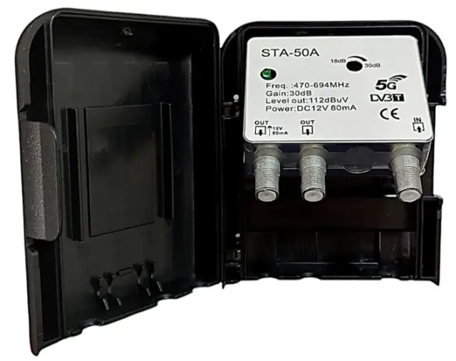 ATC-50A Ενισχυτής Ιστού 30dB 5G LTE 12V 03.001.0082