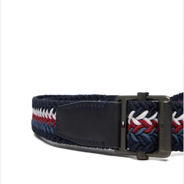 Ανδρική Ζώνη Tommy Hilfiger 3.5cm AM0AM14187-DW6 Μπλε Μπλε - 105 3