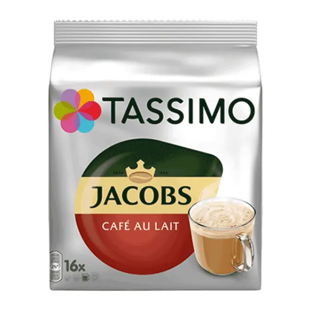 Café au Lait Κάψουλες Tassimo 16τμχ