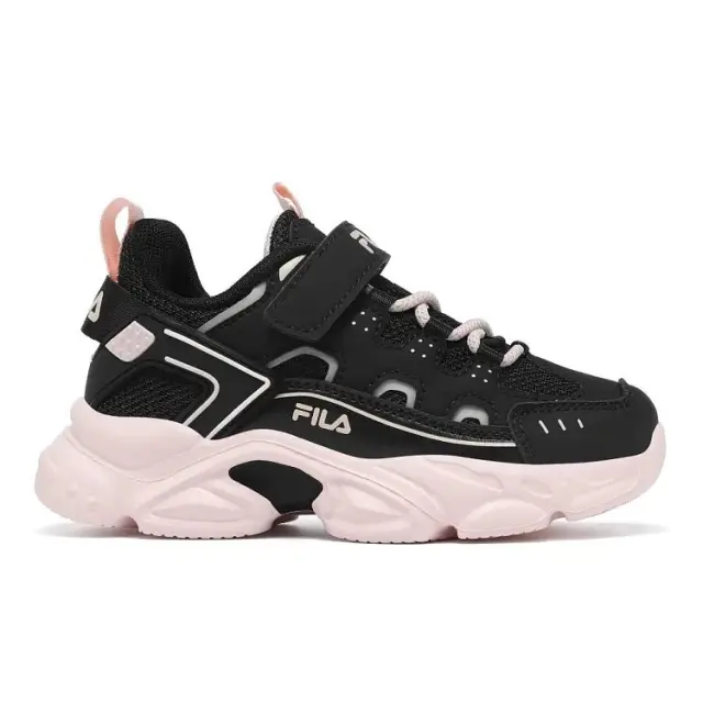 Βρεφικό Παπούτσι για Κορίτσι Fila Memory Spinel V Black (Μεγέθη 22-27) ΜΑΥΡΟ