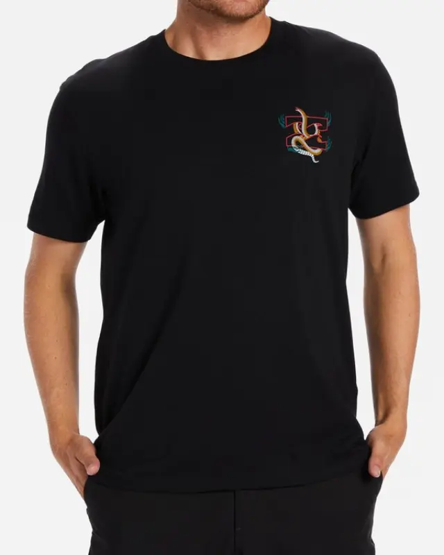 BILLABONG VIBORA SS-ΜΠΛΟΥΖΑ ΑΝΔΡΙΚΗ BLACK
