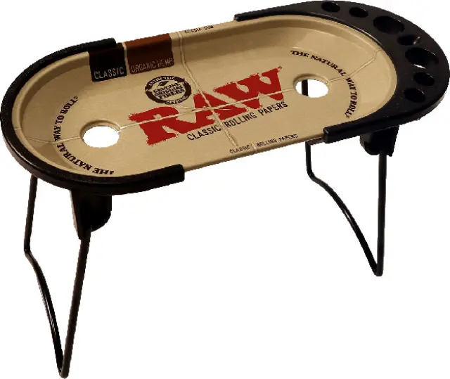 Raw Rolling Tray Πτυσσόμενος Δίσκος Prep Deck Mini Classic (22x10.5cm) 2