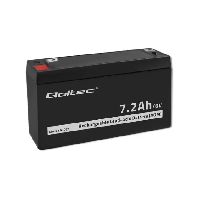 Qoltec UPS Battery AGM 6V 7,2Ah (53072)