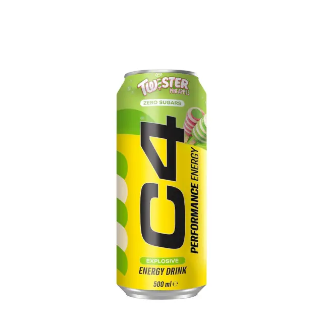 Cellucor C4 Explosive Energy Drink twister-pineapple, 500-ml