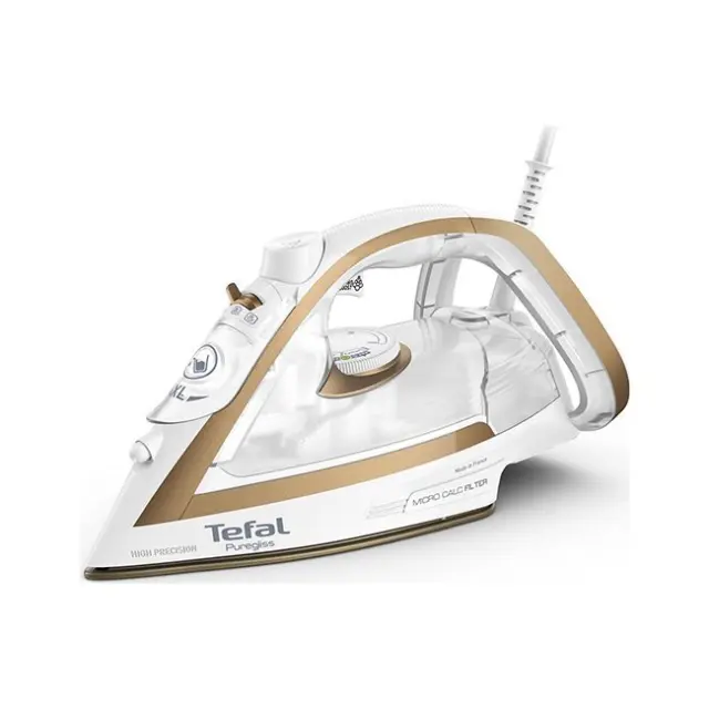 Σίδερο Ατμού Tefal Puregliss με ισχύ 2900W και χωρητικότητα νερού 270ml FV8042E0