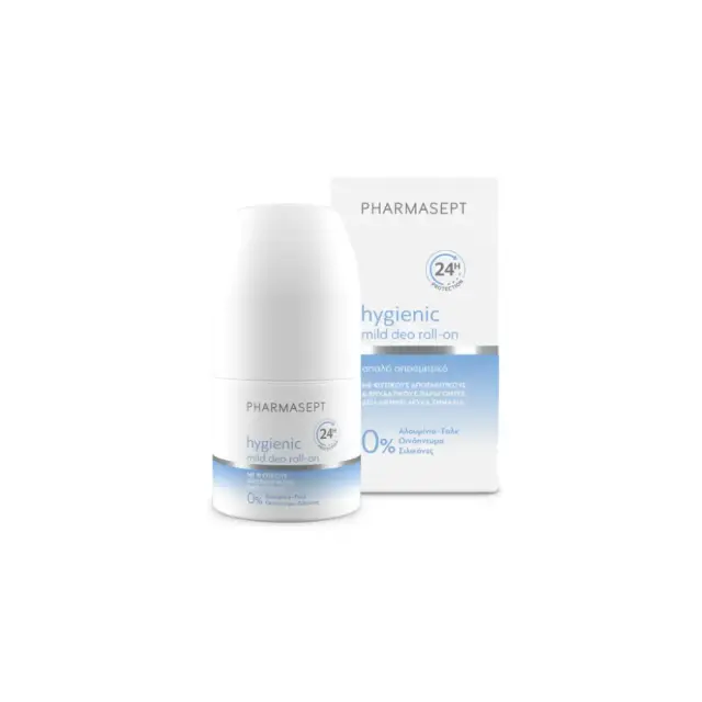PHARMASEPT Hygienic Mild Deo Roll-On Αποσμητικό Κρεμώδους Υφής για Ευαίσθητες Επιδερμίδες 50ml