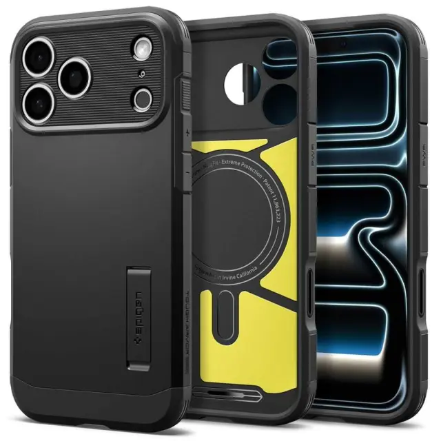 Spigen Tough Armor T MagSafe, black - iPhone 18 Pro/17 Pro 2