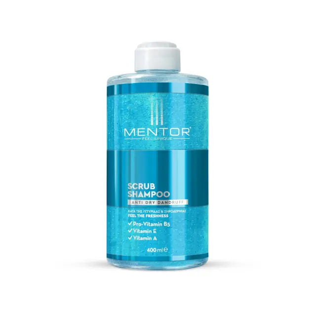 Mentor Scrub Shampoo 400ml