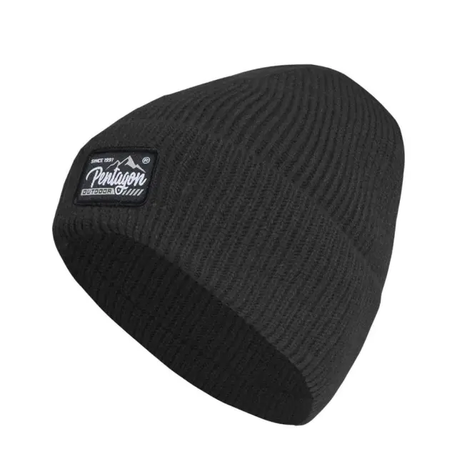 Pentagon Polaris Watch Hat-Σκούφος Πλεκτός - 01-Black-Μαύρο