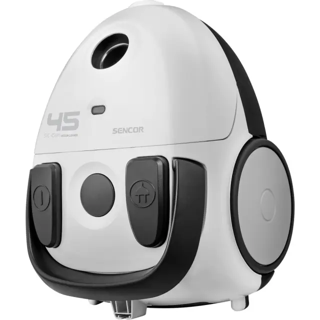 Ηλεκτρική Σκούπα ECO 850W Yψηλής Aπόδοσης με Σακούλα Sencor SVC 45WH-EUE3 Λευκή 3