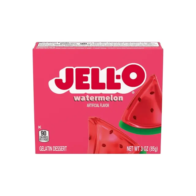 Jell-O Gelatin Watermelon 85gr