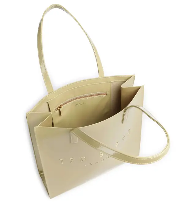 Γυναικεία Τσάντα Ώμου Ted Baker Crinkon Large Icon 283875-Yellow Κίτρινο - One Size 2