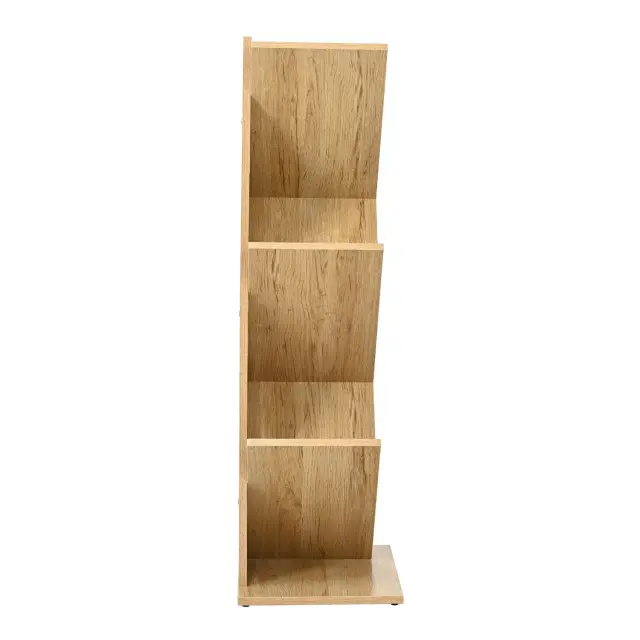 Βιβλιοθήκη Tree Unihome σε απόχρωση φυσικού ξύλου 40x30x102εκ 2