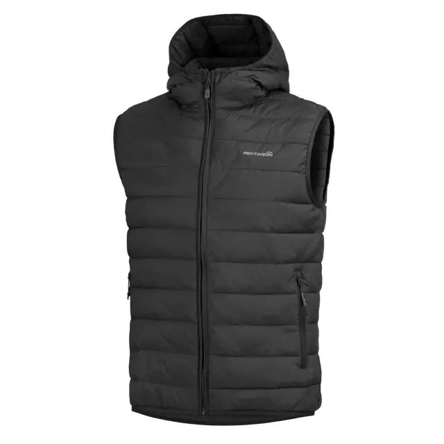 AURORA 2.0 PUFFER HOODED VEST K04011-2.0 01-Black
