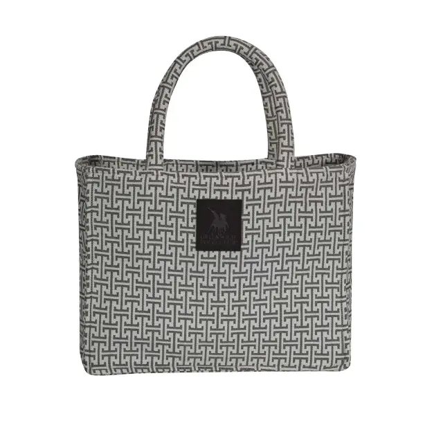 Τσάντα Θαλάσσης 36x28 Greenwich Polo Club 4086 Grey 70% Βαμβάκι-30% Πολυέστερ