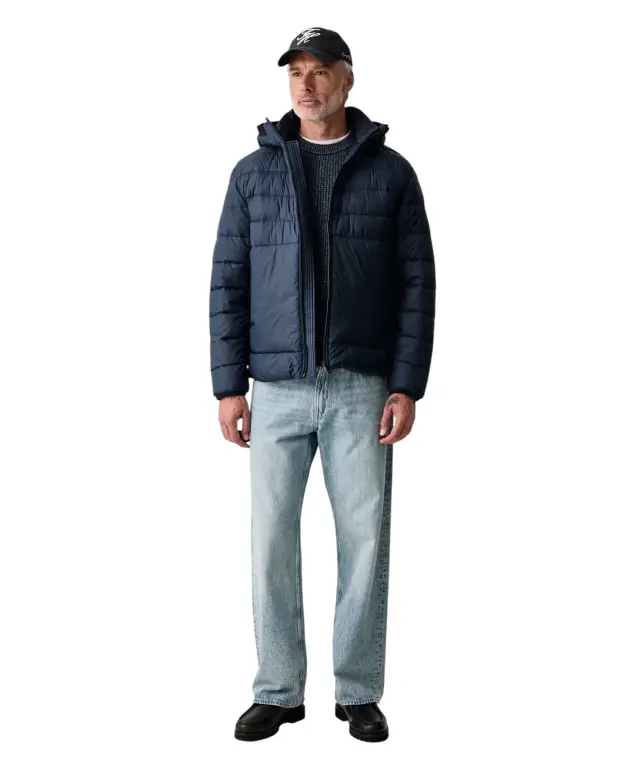 Hugo Boss - Ανδρικό Πλεκτό Πουλόβερ Kepler 50571401-404 Σκούρο Μπλε 2
