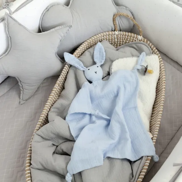 Πανάκι Παρηγοριάς Bemini Blue Bunny 100%Cotton 2