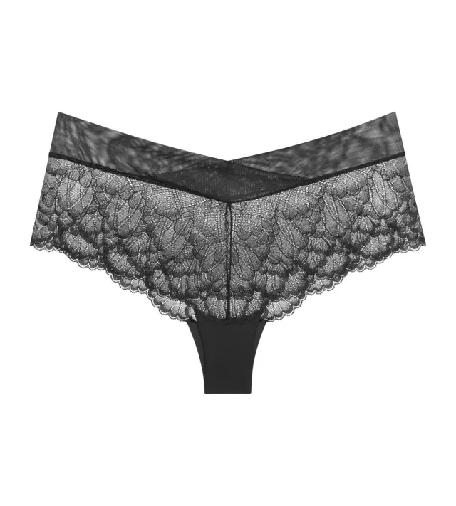 Triumph Σλιπ Love In Lace Shorty Μαύρο 2