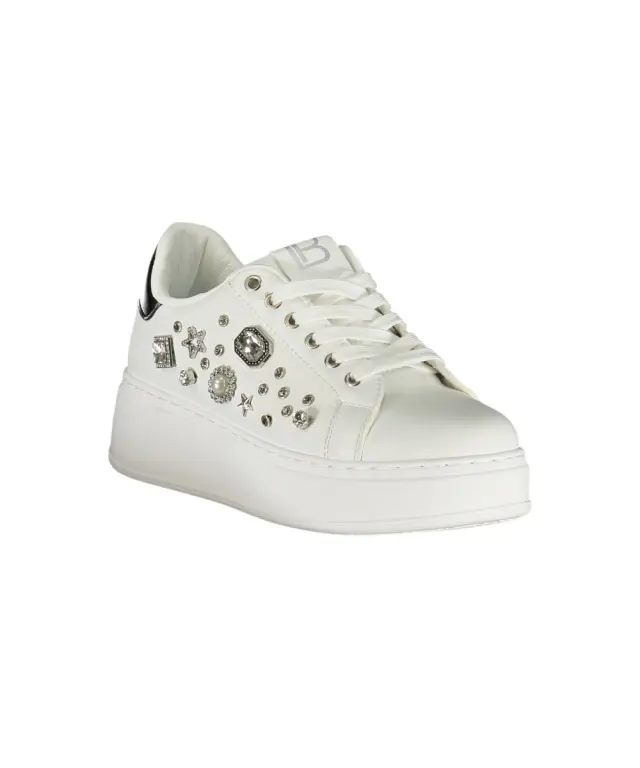 Laura Biagiotti – Γυναικεία Sneakers 9619-WHIBLA Λευκό 2