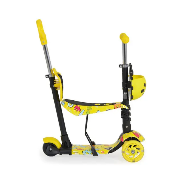 Moni Παιδικό Πατίνι Scooter 3 in 1 Lollipop Yellow 3800146227937 2