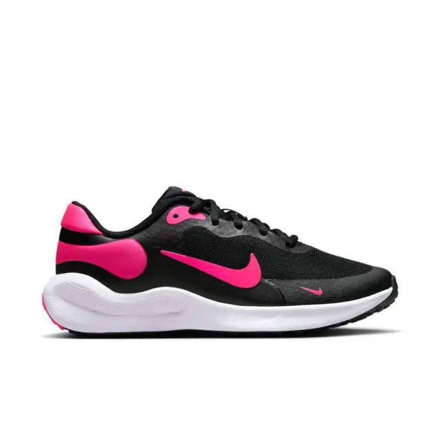 Nike Revolution 7 (GS) (FB7689-002) - Μαύρο-Ροζ - 40