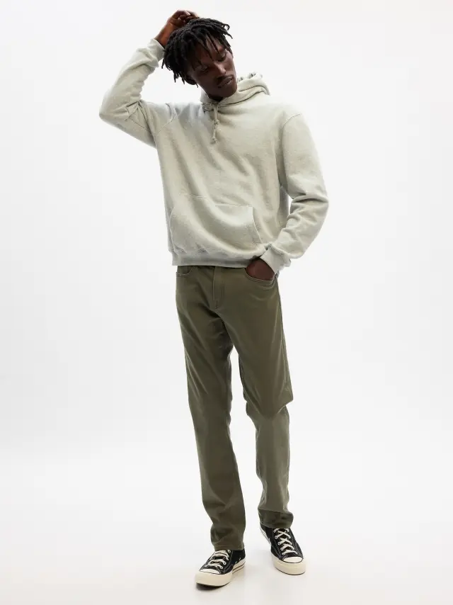 Πράσινο City Jean Παντελόνι σε Slim Fit με GapFlex Max Olive green