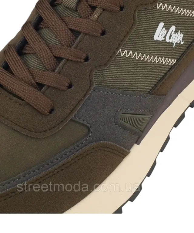 Lee Cooper - Ανδρικά Sneakers Shadow II LCM628415-OLIVE Λαδί 2