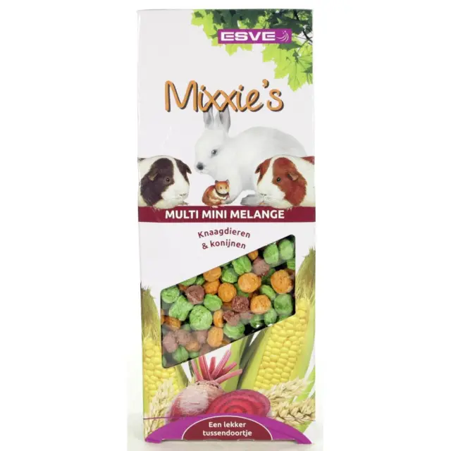 Esve Λιχουδιά Mixxies Multi Mini Melange για Κουνέλια & Τρωκτικά 100gr