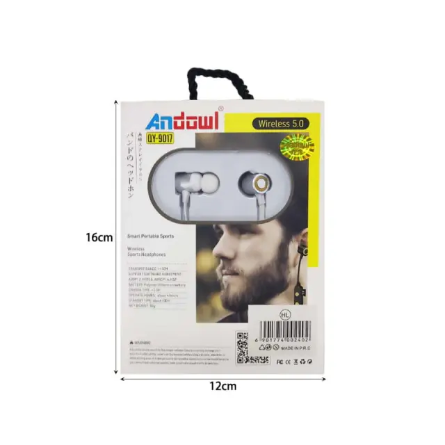 Andowl bluetooth ακουστικά QY-9017 - Andowl bluetooth earphones 20339
